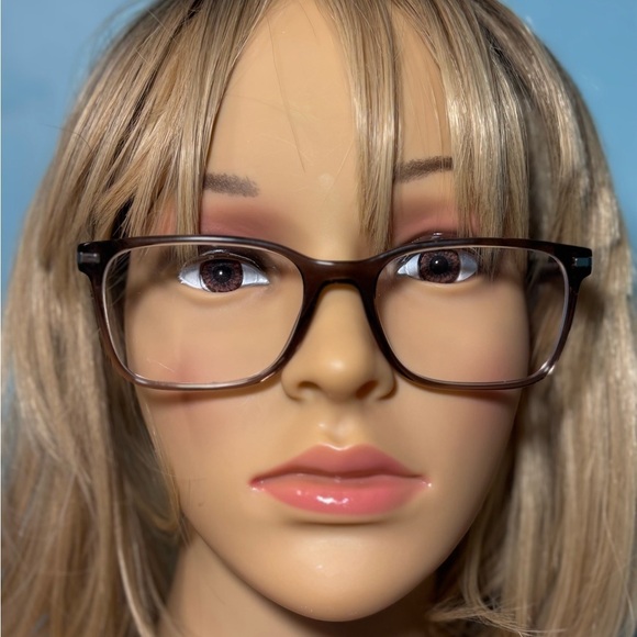 Prada RX glasses brown with light purple hue - Picture 2 of 13